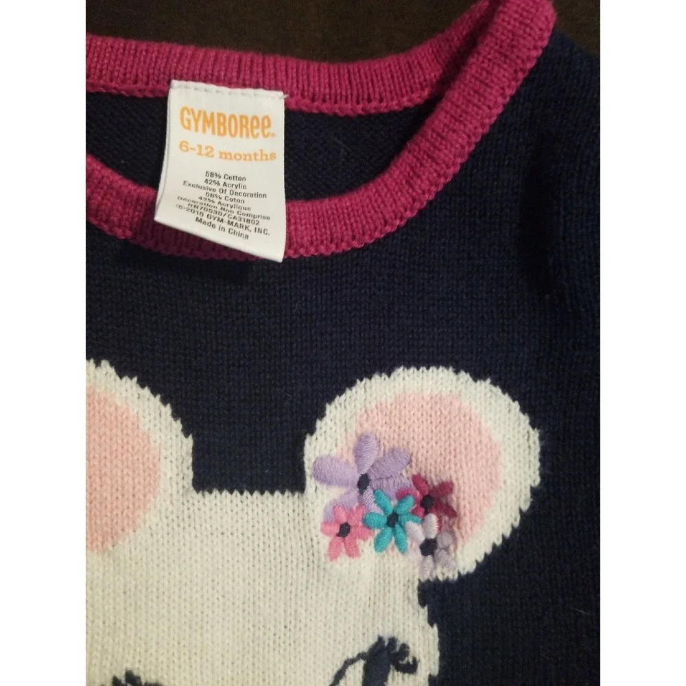 Gymboree back to blooms mouse dress 6 12‎